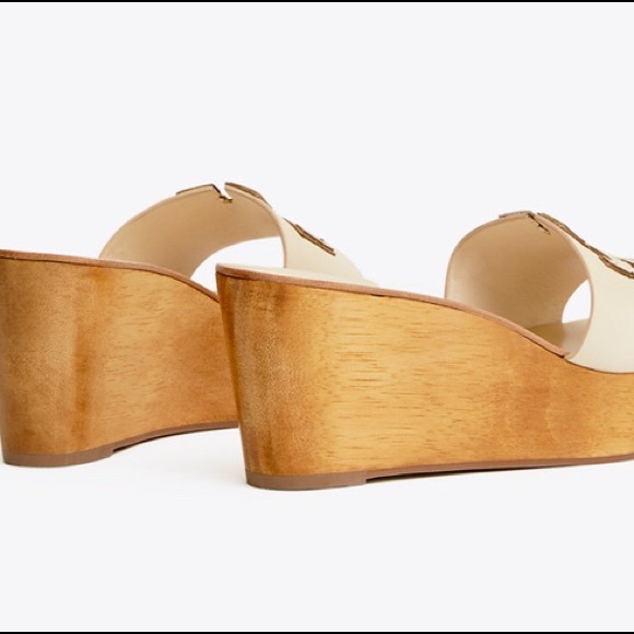NEW Tory Burch Ines Wedge Slide - Picture 3 of 6